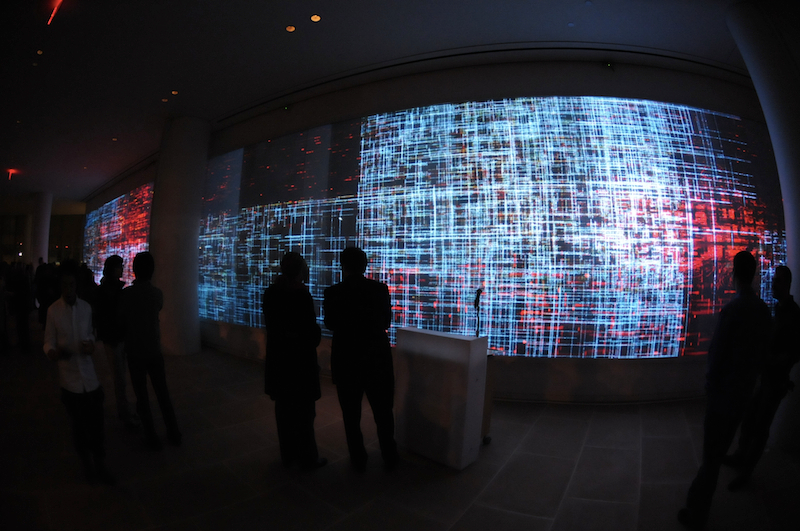 Illustration for article titled 120 Feet of Video Art: Final Exams at NYU's Big Screens Class
